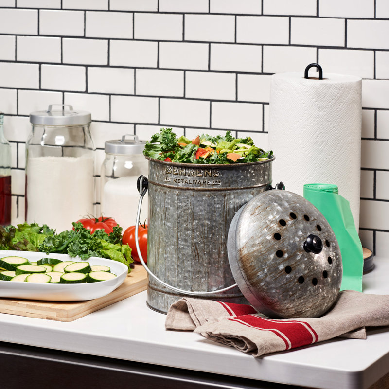 Behrens Compost Pail, 1.5 Gallon & Reviews Wayfair